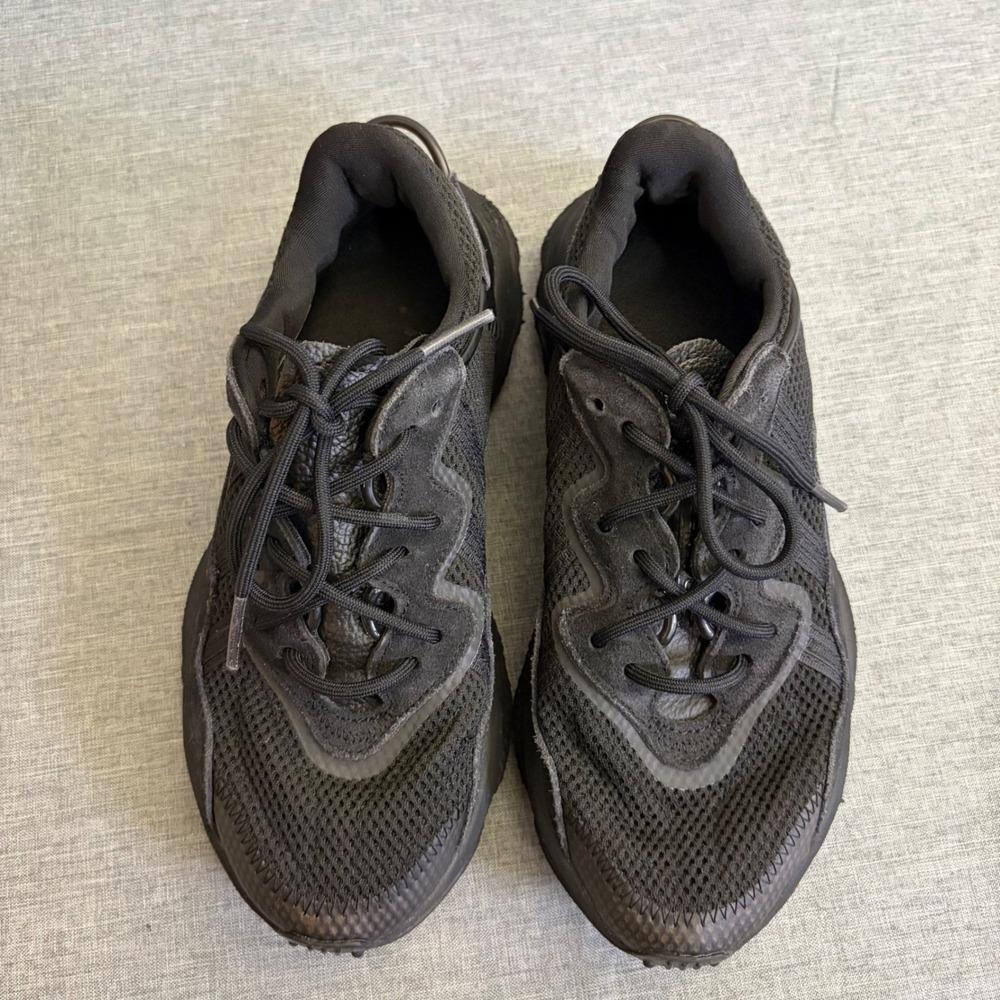 Adidas Ozweego Shoes Womens 5.5 Black EE7775 Chunky Adiprene Sneakers - Picture 2 of 10